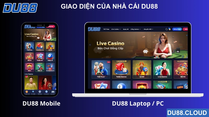 giao diện nhà cái du88