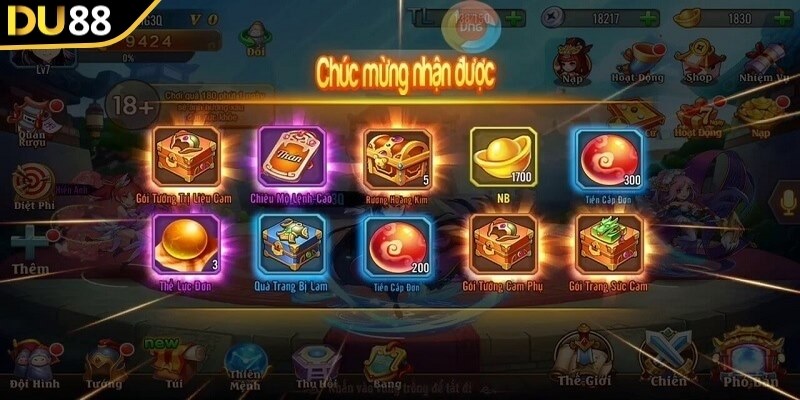 khuyến mãi du88 thiết lập điều kiện